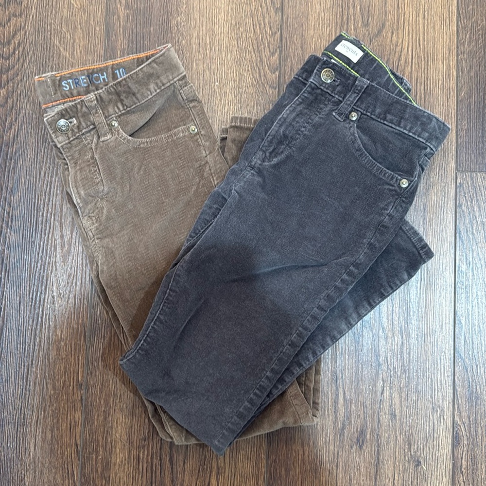 Crewcuts Corduroy Pants, size 10